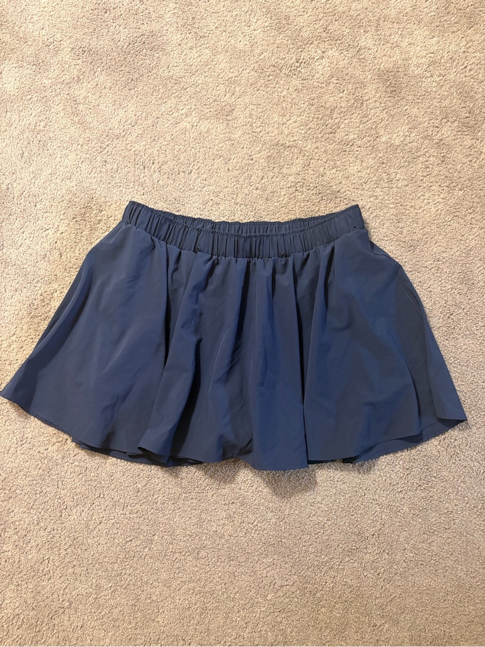 Offline Aerie Women's Navy Elastic-Waist Circle Skirt